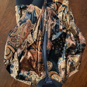 Zara Paisley and Polka Dot Jacket